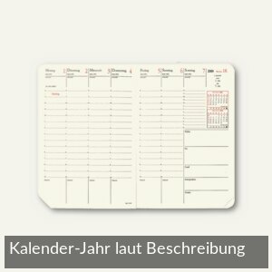 GESCHÄFTSBUS PRESTIGE Kalender-Einlage - 10 x 15 cm