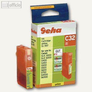 C32 Patrone InkJet Canon BJC 6000/6100 yellow
