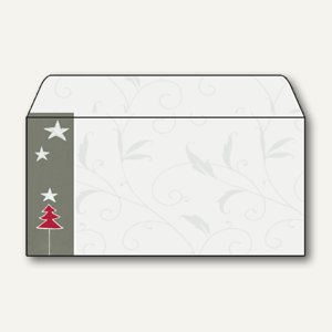 Weihnachtsumschlag Modern Fir