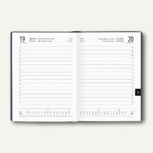 Zettler Taschenkalender, 1 Tag/1 Seite, 10 x 14 cm, 610-1001