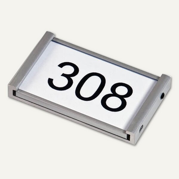 Türschild Silver