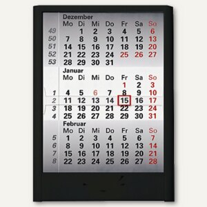 3-Monats-Wandkalender