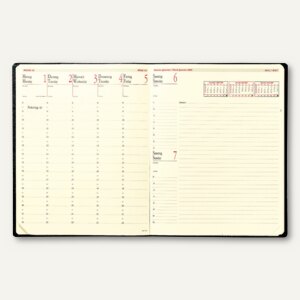 PRE PRESTIGE NOTE Terminkalender - 21 x 27 cm - 1 Wo / 2 S