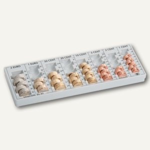 Inkiess Kassenmünzeinsatz MiNiCOiN EU 80, 8 Münzreihen, 15080051007599