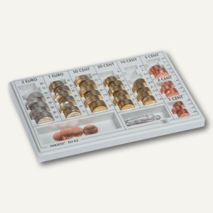 Inkiess Kassenmünzeinsatz MiNiCOiN EU 62, alle EUR-Münzsorten, 15062051007599