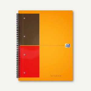 Spiralcollegeblock Notebook International DIN A4+