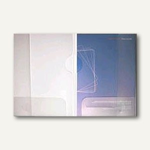 Präsentationsmappe A4 PP Klappen Tasche/Deckel+Rücken Steckverschl. 50 Bl. trans Präsentationsmappe A4 PP Klappen Tasche/Deckel+Rücken Steckverschl. 50 Bl. trans