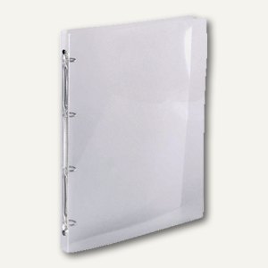 Exacompta Ringbuch DIN A4, 4-Ringe Ø 15 mm, PP transparent, 20 Stück, 51194E