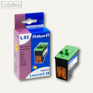Tintenpatrone L02 für Lexmark Nr. 26