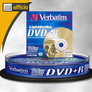 Lightscribe DVD+R Rohlinge 16x 4
