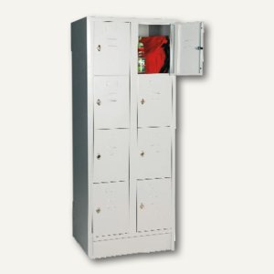 Stahl-Garderoben-Schrank