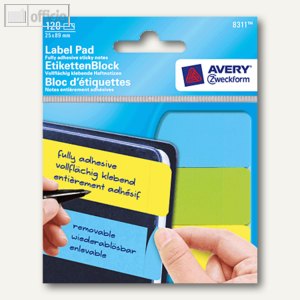 Etiketten-Block