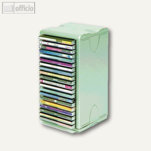 CD/DVD-Box für 20 CD/DVDs im Jewel Case