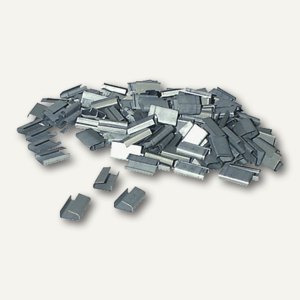 Verschlusshülsen für Umreifungsband, 12 x 25 mm, teiloffen, 2.000 Stück