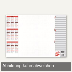 officio Papier-Schreibunterlage - 59 x 41 cm, 3-Jahreskalendarium, 30 Blatt officio Papier-Schreibunterlage - 59 x 41 cm, 3-Jahreskalendarium, 30 Blatt
