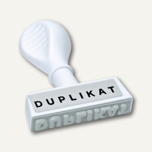 Textstempel DUPLIKAT