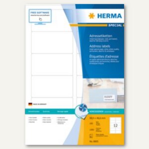 Inkjet-Etiketten A4 - 88.9 x 46.6 mm