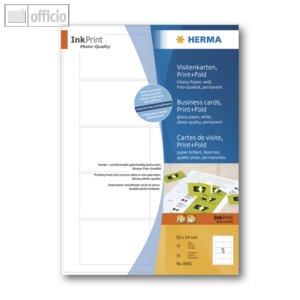 Herma Visitenkarten-Etiketten
