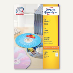 CD-Etiketten ClassicSize