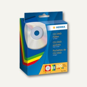 CD/DVD-Hüllen 124 x 124 mm