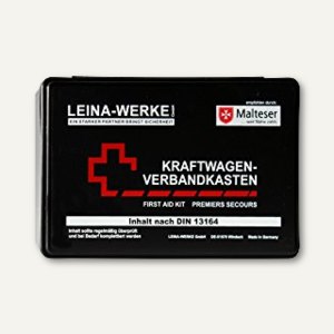 Leina-Werke KFZ-Verbandskasten STANDARD, Inhalt DIN 13164, 10007