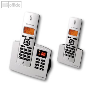 Telefon und Anrufbeantworter schnurlos Twin Set