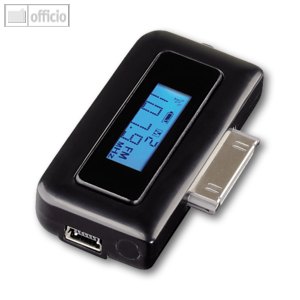FM-Transmitter für iPod AT-802/80802 schwarz