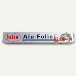 Aluminiumfolie in Abreißschachtel
