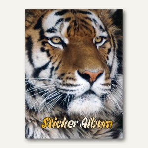 Stickeralbum Tiger DIN A5