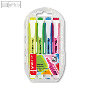 Swing click Textmarker 4er Etui
