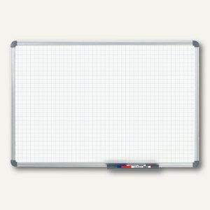 Whiteboard Office Rastertafel 120 x 90 cm