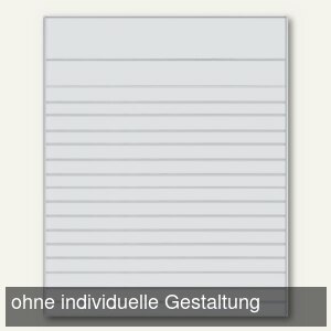 Ultradex Etagen-Wegweisertafel Silver, 24 Felder, 750 x 972 mm, silber, 311877