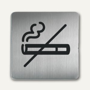 quadratisches Piktogramm Nichtraucher