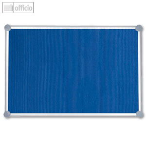 MAUL Pinnboard 2000, Textil, 90 x 180 cm, pinnfähig, blau, 6296435