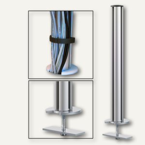 TSS-Säule mit Kabellochbefestigung (Tisch)