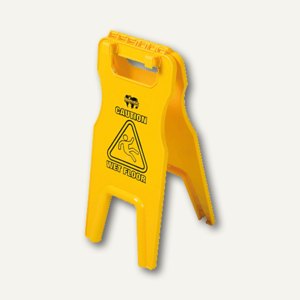 Warnhinweisschild Achtung Rutschgefahr
