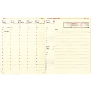 PRE PRESTIGE NOTE Kalender-Einlage - 21 x 27 cm