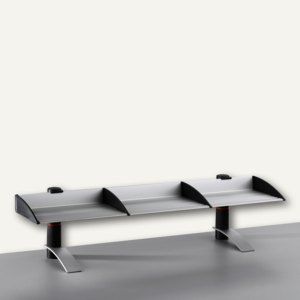 Novus BoardMaster 120, Aluminium-Regal 120cm, freistehend, anthr., 750+0655+000