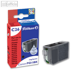 Tintenpatrone C26 für Canon PGI-5bk