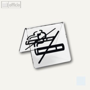 Tischaufsteller mit Symbol Nichtraucher