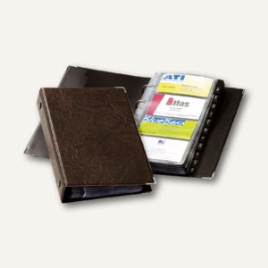 VISIFX Visitenkartenringbuch für 200 Visitenkarten