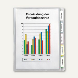 Registerhülle A4 m. Vordertasche