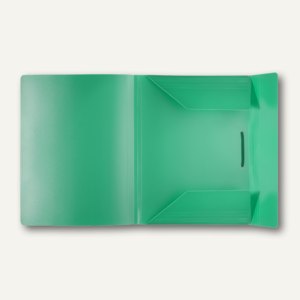 FolderSys Eckspanner-Sammelbox A4, grün, PP, VE 30 Stück, 10015-50