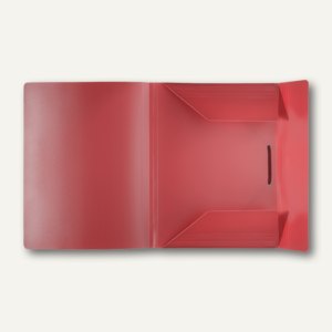 FolderSys Eckspanner-Sammelbox A4, rot, PP, VE 30 Stück, 10015-80