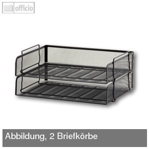 Briefkorb Mesh quer