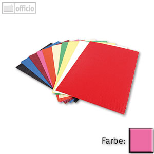 Bastelwellpappe fuchsia
