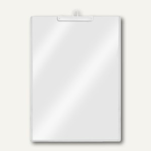 Plakattasche DIN A4 Hochformat, PVC, Haengeoese, glasklar, 10 Stück, 3344000