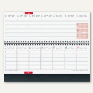 Schreibtischquerkalender SILVERLINE - 32 x 14 cm