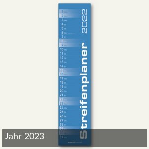 Streifenkalender 1 Monat/1 Seite