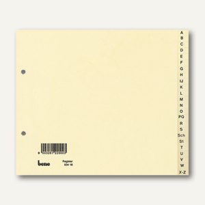 Ordner-Karton-Register A-Z